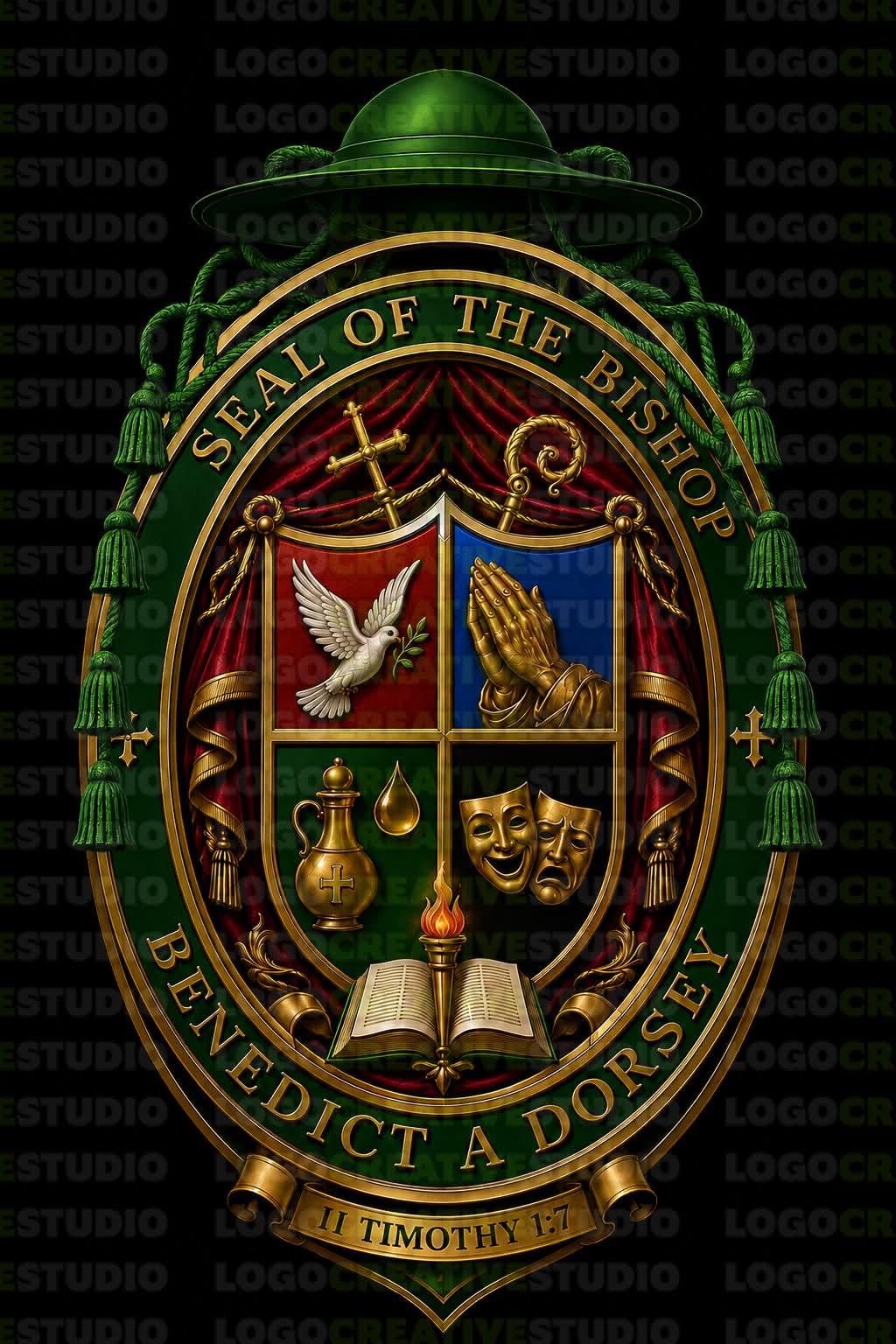 Seal of Bishop Benedict A. Dorsey